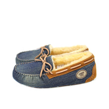 Load image into Gallery viewer, UGG CIELE UGG DENIM MOCCASIN WITH FUR
