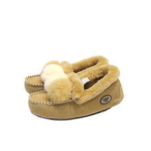 Load image into Gallery viewer, CIELE UGG TWO POMPOM MOCCASIN #CHEST