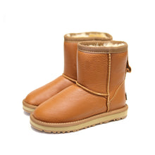 Load image into Gallery viewer, UGG CIELE WATERPROOF DOUBLE CLASSIC LEATHER SHORT BOOTS (MORE COLOURS AVAILABLE)