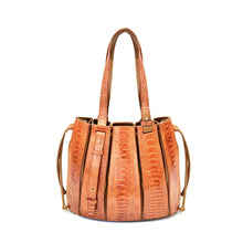 Load image into Gallery viewer, OSTRICH LEATHER BAG #CHESTNUT