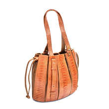 Load image into Gallery viewer, OSTRICH LEATHER BAG #CHESTNUT
