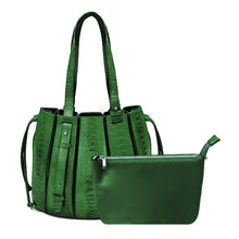 Load image into Gallery viewer, OSTRICH LEATHER BAG #GREEN