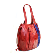 Load image into Gallery viewer, OSTRICH LEATHER BAG #REN& BLUE
