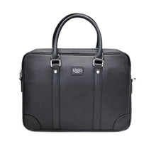 Load image into Gallery viewer, COEW LEATHER BRIEFCASE #BLACK
