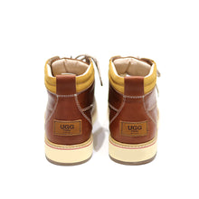 Load image into Gallery viewer, UGG CIELE MEN&#39;S COW LEATHER WATER PROOF LACE UP BOOTS #CHOCO
