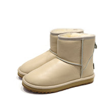 Load image into Gallery viewer, UGG CIELE WATERPROOF DOUBLE CLASSIC LEATHER MINI BOOTS (MORE COLOURS AVAILABLE)
