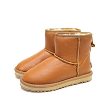 Load image into Gallery viewer, UGG CIELE WATERPROOF DOUBLE CLASSIC LEATHER MINI BOOTS (MORE COLOURS AVAILABLE)
