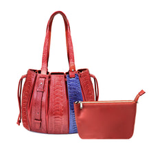 Load image into Gallery viewer, OSTRICH LEATHER BAG #REN&amp; BLUE
